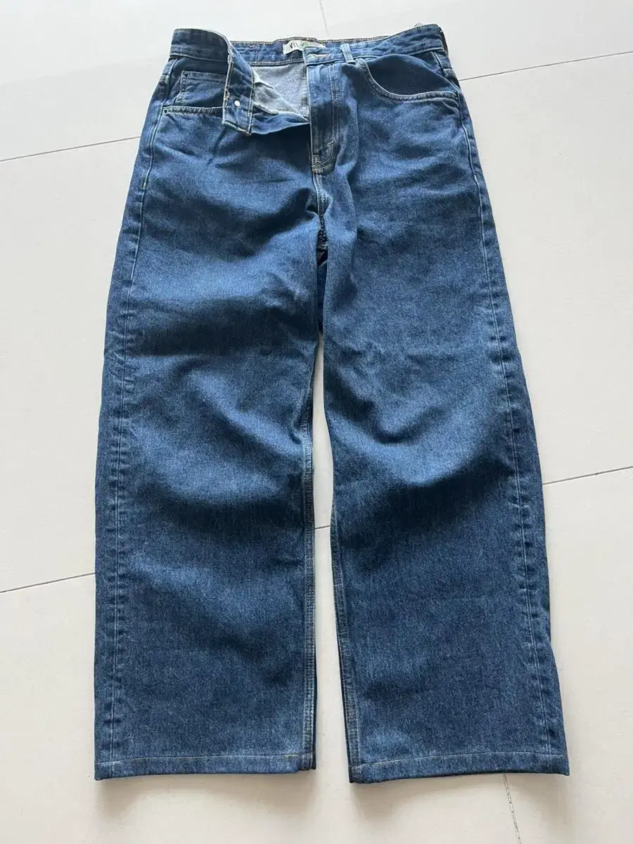 Zara wide denim pants